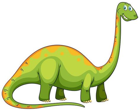 Long Neck Dinosaur Drawing, Long Neck Dinosaur, Dinosaur Images, Dinosaur Drawing, Dinosaur Illustration, Green Dinosaur, Dinosaur Theme Party, Colouring Pics, Dinosaur Theme