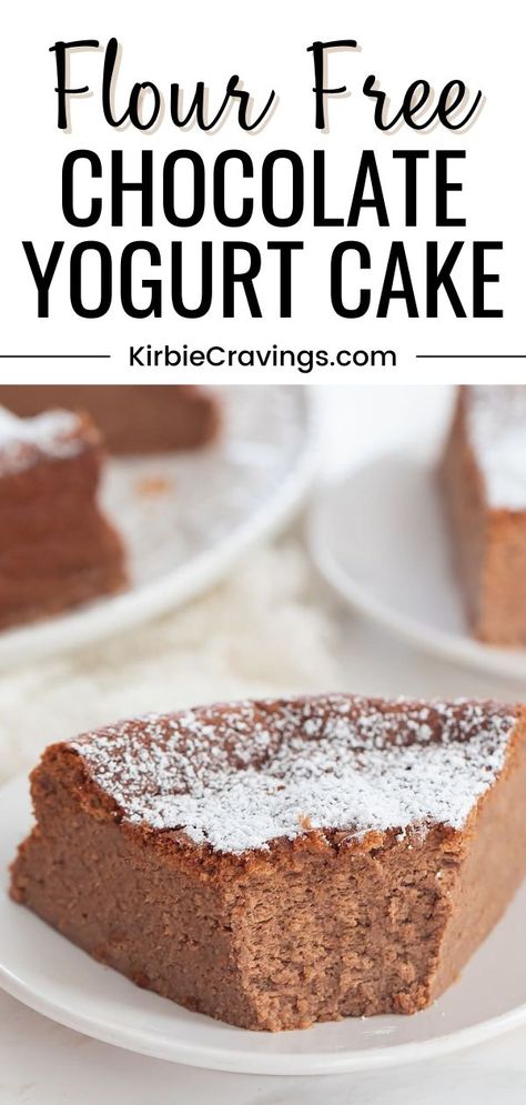 Chocolate Yogurt Cake, Greek Yogurt Cake, Japanese Dessert Recipes, Healthy Snack Alternatives, Lemon Pound Cake Recipe, Chocolate Yogurt, Yoghurt Cake, Healthy Yogurt, Yogurt Cake