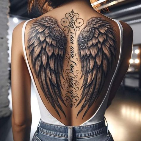 Beautiful Back Tattoos, Wing Tattoos On Back, Butterfly Woman, Beautiful Tattoos For Women, Pretty Hand Tattoos, Tattoo Butterfly, Woman Tattoo, Tattoos For Women Flowers, Symbol Tattoo