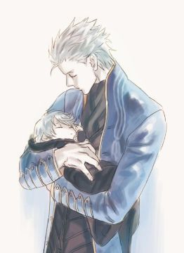 Vergil And Nero, Devil May Cry Nero, Nero Devil May Cry, Vergil Devil May Cry, Nero Dmc, Vergil Sparda, V Chibi, Vergil Dmc, Devil May Cry 4