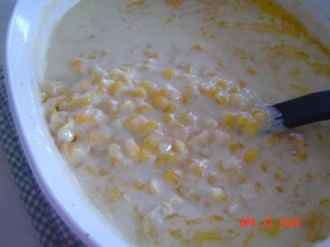 This corn is so rich, almost like an alfredo. It's too high in fat for me to make often but is a really nice side dish for the holidays or other special dinner. I got the recipe from my stepmother who is an amazing cook. Based on the reviews here, I'd suggest you start with only one teaspoon of salt and add more if needed. Gullivers Cream Corn Recipe, Cream Corn Like No Other Recipe, Best Creamed Corn, Cream Corn Recipe, Best Corn Recipe, Sweet Corn Recipes, Creamed Corn Recipes, Cream Corn, Side Dishes For Chicken