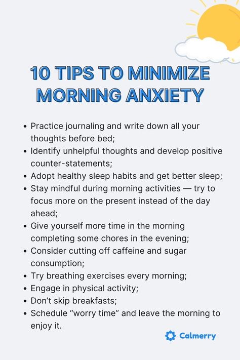 Easy Morning Routine, Morning Activities, Healthy Sleep Habits, Morning Thoughts, Coping Strategies, Lose 40 Pounds, Physical Wellness, Mental And Emotional Health, Coping Mechanisms