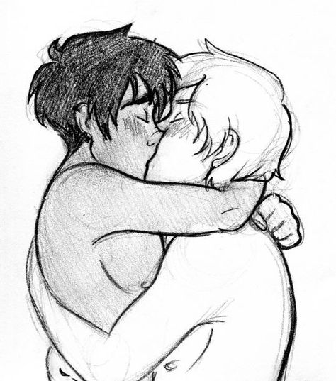 Nico and Will Kissing Drawing, Aomine Kuroko, Percy Jackson Ships, Draw Anything, Percy Jackson Art, Kane Chronicles, Percy Jackson Fandom, Percabeth, Heroes Of Olympus