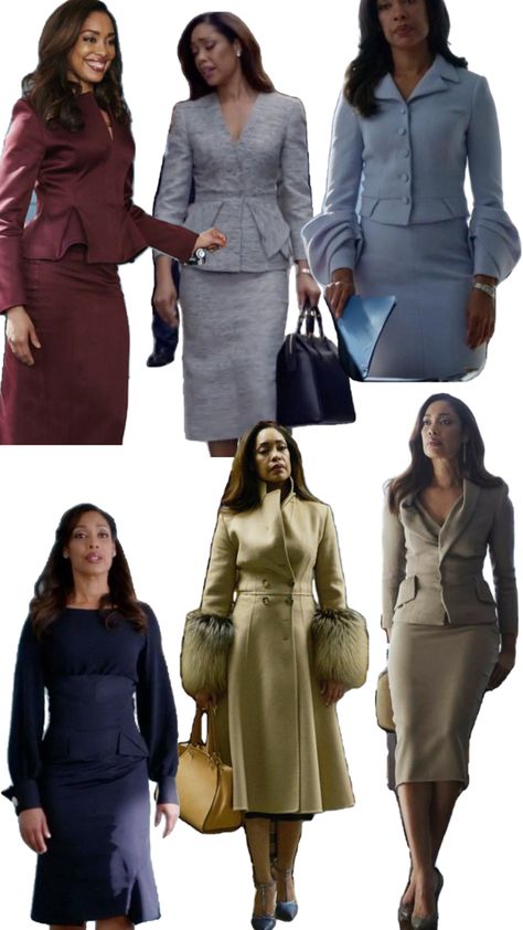 Some of my favorite looks from Jessica Pearson’s wardrobe in Suits. Olivia Pope Style Scandal Fashion, Suits Wardrobe, Stylish Business Outfits, Jessica Pearson, Outfits New York, Lawyer Fashion, Corporate Dress, Business Attire Women, Corporate Attire