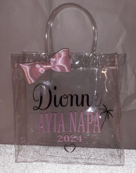 personalised  gift bag | customised gift bag for Any Occasion Wedding Party Gift Bags, Clear Gift Bags, Personalized Gift Bags, Personalised Wedding, Pvc Material, Print Pattern, Gift Wrapping Supplies, Gift Bags, Personalized Wedding