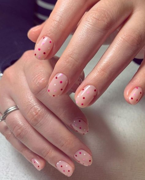 Beachy Nails, Valentine Nail Art, February Nails, Nail Designs Valentines, Simple Gel Nails, Cute Gel Nails, Manicure Y Pedicure, Dream Nails, Chic Nails