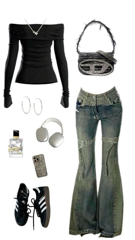 Street Style Outfits Casual, Outfits 2000s, Outfit Inspo Casual, 2000s Fashion Outfits, Swaggy Outfits, Mode Inspo, Cute Everyday Outfits, Cute Simple Outfits, Really Cute Outfits