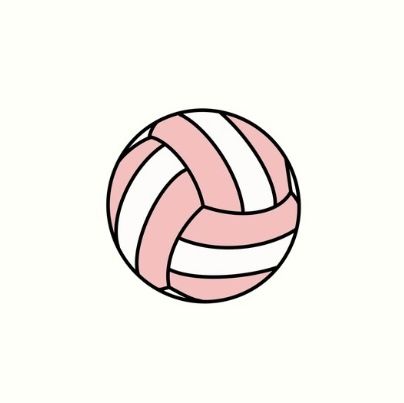 Netball Background, Pink Volleyball Wallpaper, Volleyball Ball Logo, Volleyball Ball Aesthetic, Volleyball Widget, Pink Volleyball Aesthetic, Volleyball Pfp, Netball Ball, Volleyball Facts