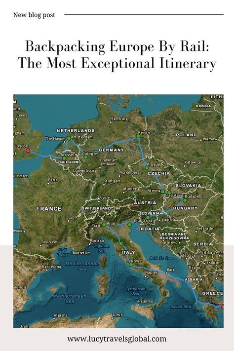 In this itinerary (including accommodation recommendations), we go to 11 countries in 2 months, covering most of eastern and southern Europe! 1 Week In London, 3 Days In Amsterdam, Week In London, Europe Itinerary, Bratislava Slovakia, Europe Trip Itinerary, Europe Itineraries, Cologne Germany, Backpacking Europe