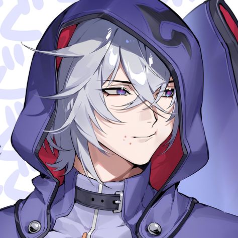 Artist: @_chikuwawa_ [Twitter/X] ★ / ★ Name: Honkai: Star Rail  (Game) <3 #HonkaiStarRail #Moze #İcon #Pfp #Matchingİcon #MatchingPfp Mr Reca Hsr Fanart, Hsr Moze Icons, Moze Hsr Fanart, Moze Hsr Icon, Moze Pfp, Pfp Silly, Girl Man, Animated Man, Man Icon