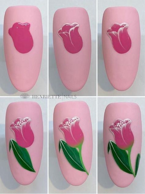 Easter Nails Designs Spring 2023 | Easter Nails Easy Tulip Nails, Unghie Sfumate, Nail Art Designs Images, Art Deco Nails, Rose Nail Art, Light Elegance, Nail Drawing, Nail Art For Beginners, Nail Art Techniques