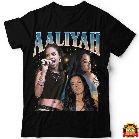 aaliyah t shirt vintage Check more at https://homehemi.com/product/aaliyah-t-shirt-vintage-231/ Aaliyah Shirt, Aaliyah T Shirt, Big Gift, Long Sleeve Tank Top, Trendy Tee, Tailored Shirts, Aaliyah, Casual T Shirt, Style Shirt