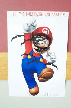 Super Mario Bros. Birthday Party! - Tip Junkie - pin the mustache on mario Mario Bday Party, Super Mario Party Ideas, Mario Kart Birthday, Super Mario Brothers Party, Mario Party Ideas, Mario Kart Party, Super Mario Bros Birthday, Mario Bros Birthday Party, Super Mario Bros Birthday Party