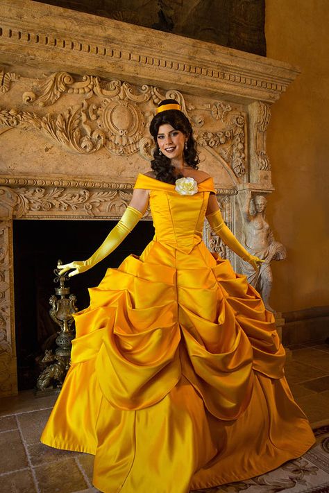 Belle - Party Princess Productions - Orange County Princess Party Activities, Belle Halloween, Disney Princess Cosplay, Belle Cosplay, City Los Angeles, Party Characters, James D'arcy, Beauty And The Beast Party, Cosplay Inspo