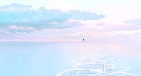 Spirited Away | Miyazaki | Studio Ghibli | (gif) Light Blue Anime Banner Gif, Light Blue Aesthetic Banner Gif, Pastel Blue Banner Gif, Light Blue Discord Banner Gif, Pink And Blue Banner Gif, Light Blue Aesthetic Gif, Light Blue Banner Gif, Blue Header Gif, Light Blue Discord Banner