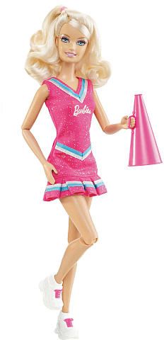 Barbie Sports Outfit, Barbie Cheerleader, Cheerleader Barbie, Barbie Night, Celebrity Barbie, Barbie 2023, Doll Therapy, Barbie Aesthetic, 2000s Pink