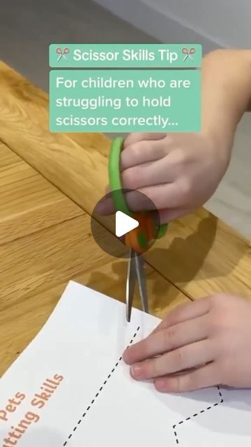 How To Teach Kids, Scissor Skills, Teacher Hacks, School Fun, Smiley Face, Fine Motor, School Ideas, Teaching Kids, Parenting Hacks