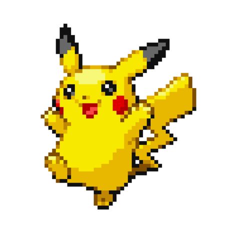 Pikachu Sprite, Pokemon App, Pokemon Sprites, Pokemon Backgrounds, Pokemon Stickers, Pokemon Theme, Pix Art, Png Icons, All Pokemon