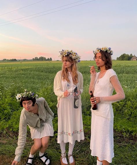 Liva Reira 🐛 on Instagram: “couldn’t pick which one of my lovely friends to sacrifice on our midsummer rituals” Ritual Sacrifice Aesthetic, Midsummer Ritual, Midsummer Festival, Ritual Sacrifice, Late Night Conversations, Flower Moon, Lovely Friends, Aesthetic Board, 2024 Vision