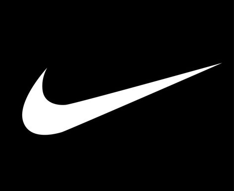 Nike Logo White Clothes Design Icon Abstract football Vector Illustration With Black Background Nike Logo Vector, Football Vector, Green App Icons, Wallpaper Tumblr Lockscreen, Nike Original, 4k Wallpaper For Mobile, White Clothes, Nike Wallpaper, Design Icon