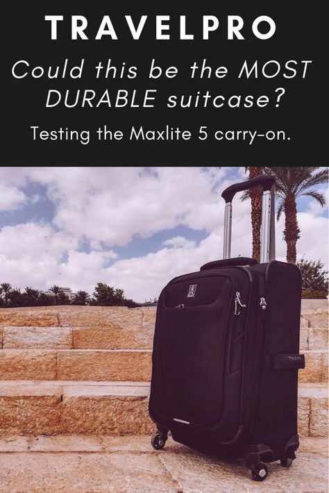 Check In Luggage, Travelpro Luggage, Carry On Packing Tips, Carry On Packing, Luggage Brands, Best Luggage, International Travel Tips, Travel Gadgets, Girl Closet