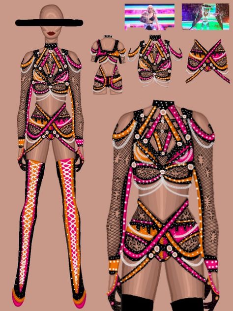 Wwe Makeup Ideas, Wwe Gear For Women, Wwe Ring Gear Ideas, Wwe Gear Ideas, Wwe Womens Outfits, Cute Wrestling Outfits, Wrestling Gear Women Ideas, Wrestler Costume, Wrestling Gear Ideas