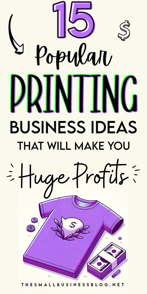 Start a profitable venture with these 15 popular printing business ideas and ink your path to learn how to make money online in 2023. #howtomakemoneyonline #waystomakemoney #makemoneyonline How To Create A Tshirt Business, Print Business Ideas, How To Start A Tshirt Business At Home, Tshirt Business Ideas, How To Start A Print On Demand Business, Printify Design Ideas, Printing Business Ideas, Online Tshirt Business, Print On Demand Ideas