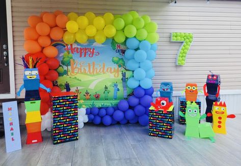 Number Blocks Birthday Party Decorations, Numberblocks Birthday Party Decorations, Number Blocks Theme Party, Number Blocks Birthday Party, Numberblocks Birthday Party, Number Jacks, Numberblocks Birthday, Block Numbers, Block Birthday Party