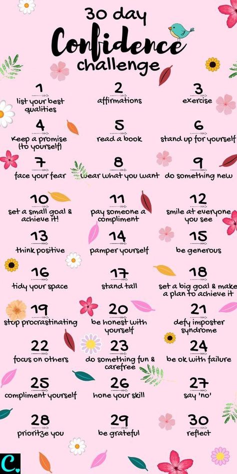 Want to feel more confident, happy & carefree? Take this easy 30 Day Confidence Challenge and see what you can achieve in just one month! 30 Day Happiness Challenge, Confidence Challenge, Daglig Motivation, Happiness Challenge, Ways To Be Happier, Vie Motivation, How To Stop Procrastinating, Day Challenge, 30 Day Challenge