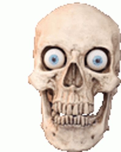 Skull Emoji Sticker - Skull Emoji - Discover & Share GIFs Eye Movement, Emoticons Emojis, Discord Emotes, Good Morning Friends Images, Haunted Dolls, Dreamcore Weirdcore, Skull Sticker, Emoji Faces, Emoji Stickers