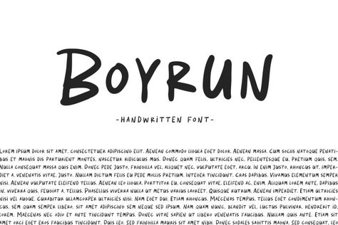 Boyrun is a natural handwritten font that will put a fun twist on your next design project. Have fun combing the uppercase and lowercase letters together for an authentic design. Try before you buy Boyrun font for iOS, Android, macOS, or Windows for free, or you can download the full version with a commercial license […] The post Boyrun Font appeared first on FreeFontDL. Apparel Photography, Animated Fonts, Font Love, Branding Poster, Handwritten Type, Caps Style, Unique Typography, Handwritten Typography, Ad Banner