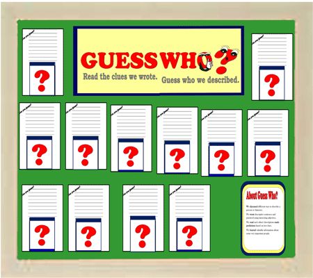 Guess Who Bulletin Board Teachers, Guess Who Bulletin Board Ideas, Guess Who Bulletin Board, Faculty Lounge, Staff Bulletin Boards, Easy Bulletin Board, Easy Bulletin Boards, Sunshine Committee, Teacher Morale