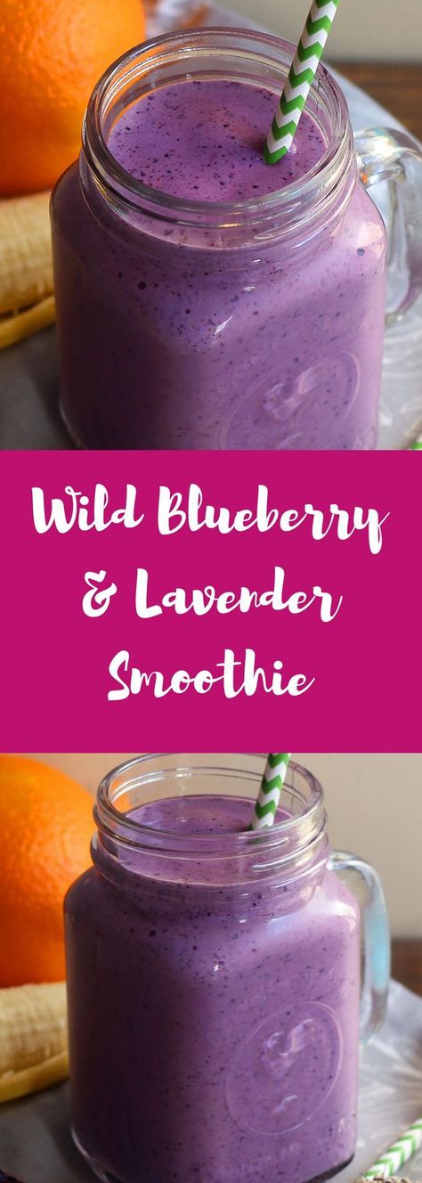 Lavender Smoothie, Apricot Smoothie, Blueberry Lavender, Blueberry Smoothie Recipe, Seasonal Fruit, Nutrition Articles, Nut Recipes, Breakfast Healthy, Blueberries Smoothie