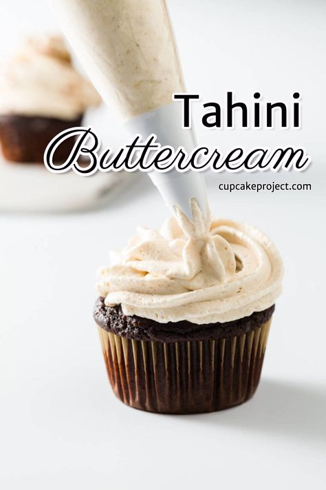 Savory Frosting, Tahini Icing, Buttercream Consistency, Fall Frosting, Tahini Frosting, Make Tahini, Carob Cake, How To Make Tahini, Sesame Recipes