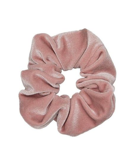 Pink Scrunchie, Pink Hair Accessories, Velvet Aesthetic, Coin Choker, Png Clothes, Pink Things, Hair Things, Accessories Pink, Velvet Scrunchie