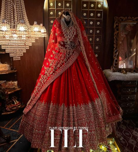 FLT | FLT ❤️ Price range : 80,000₹ to 8,00,000₹ Price rate mentioned on website Website link attached to bio Store GPS location tagged on all… | Instagram Dupatta Styles For Lehenga Bridal, Red Wedding Lehenga Bridal Collection, Indian Bride Lehenga, Wedding Lehengas Bridal, Indian Bridal Wear Red, Latest Bridal Lehenga Designs, Client Diaries, Red Bridal Dress, Bridal Lehenga Designs