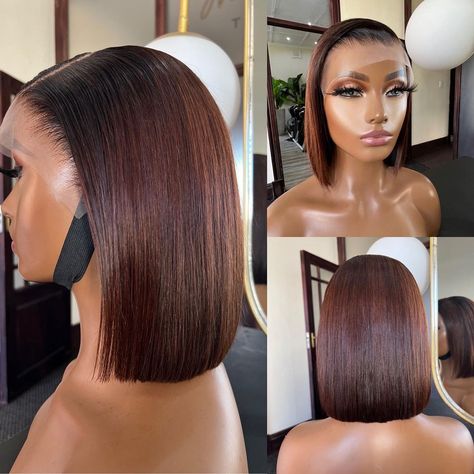 THE HAIR TRADER on Instagram: “SOLD ❤️ Our Raw Vietnamese Frontal Bobs are back in stock Ladies 💃🏽🙌🏿 READY TO WEAR LUXE RANGE 10” RAW SINGLE DRAWN FRONTAL WIG Price :…” Silk Press Natural Hair, Raw Hair Wigs, Hair Business, Wig Revamping, Wig Store, Bob Frontal Wig, Wig Installation, Frontal Bob, Pressed Natural Hair