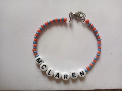 Formula One Bracelet, Formula 1 Friendship Bracelet, Mclaren Bracelet, F1 Bracelet Ideas, F1 Friendship Bracelet, Formula 1 Bracelet, F1 Bracelet, Hamilton Bracelet, Racing Nails