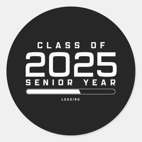 Senior Stickers 2025, Senior Stickers, Seniors 2025, Creative Graduation Caps, Sr Logo, Senior Posters, Sr 25, High School Memories, Senior Year Of High School