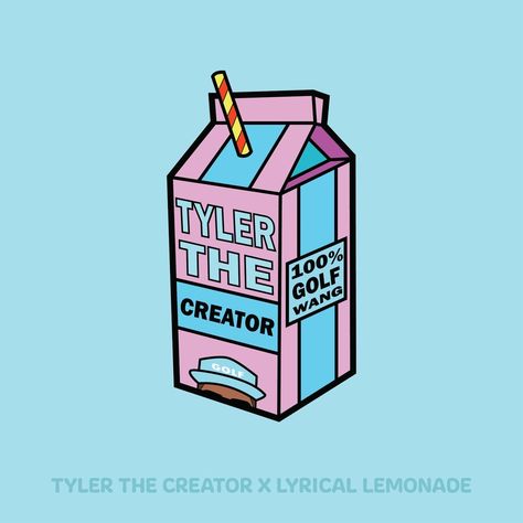 Lyrical Lemonade Logo, Lemonade Logo, Golf Tyler The Creator, Summer Smash, Lyrical Lemonade, Ipad Widgets, Tyler The Creator, Tshirt Ideas, Lemonade