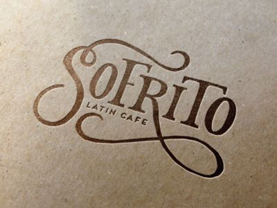 Sofrito Latin Cafe Logo Latin Cafe, Coffee Logos, Cafe Logos, Logo Cafe, P Logo Design, Cafe Logo Design, Coffee Shop Branding, Shop Branding, Coffee Shop Logo