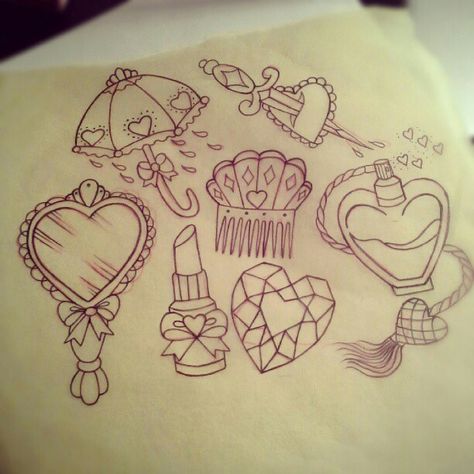 Would love to tattoo one of these designs :) Girly Tattoo Flash, Heart Knife, Flash Art Tattoos, Girly Tattoo, Tattoo Feminina, Girly Tattoos, Tattoo Flash Art, Tattoo Sleeve, Flash Art