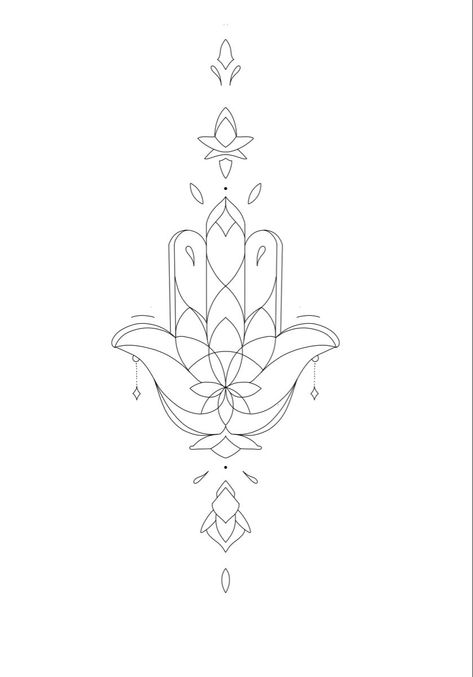 Hamsa Hand Tattoo Stencil, Hamsa Fine Line Tattoo, Hamsa Tattoo Design Simple, Francesca Tattoo, Hamsa Drawing, Hamsa Tattoos, Small Crown Tattoo, Tattoo Bar, Feminine Shoulder Tattoos