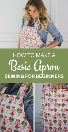 Aprons To Make And Sell, Handmade Aprons Diy, Apron Gift Ideas, Diy Apron Ideas, Apron Decorating Ideas, Diy Aprons, Easy Apron, Apron Pattern Free, Apron Tutorial