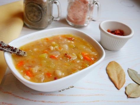 Yankee Bean Soup Recipe, Yankee Bean Soup, Pioneer Woman Bean And Bacon Soup Recipe, Canned Navy Bean Soup, Creamy Navy Bean Soup, Canning Bean And Bacon Soup, Cheesy Cauliflower Soup, Navy Bean Soup, Turkey Pumpkin Chili