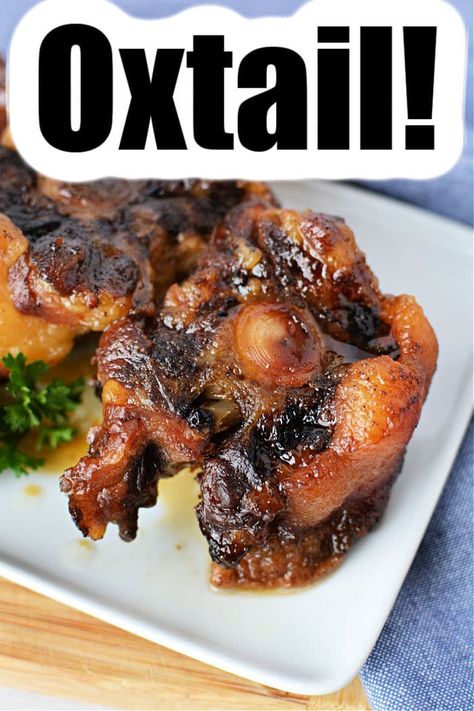 Slow cooker oxtail turns out tender and delicious with a killer sauce that can be spicy or mild. Best way to cook oxtails ever. Spicy Oxtail Recipes, Crock Pot Oxtail Recipe, Slow Cooker Oxtail Recipes Crock Pot, Easy Oxtail Recipes Crockpot, Oxtails In Crockpot, Recipe For Oxtails, Slow Cooker Oxtail Recipes, Oxtail Slow Cooker, Oxtails And Gravy Recipe