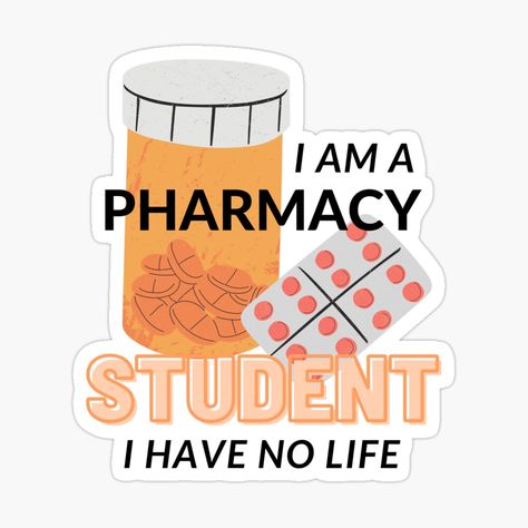 Pharmacy School Study, Pharmacy Quotes, Pharmacy Art, Doctor Of Pharmacy, Medical Stickers, Medical Quotes, Pharmacy Student, Med School Motivation, Pharmacy School