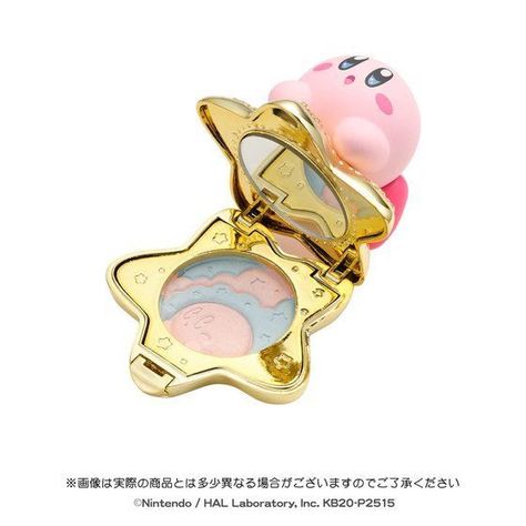 App Widget, Kirby Stuff, Kirby Art, Nintendo Art, Powder Compact, Cosmetic Mirror, Makeup Items, Cute Little Things, Cute Toys