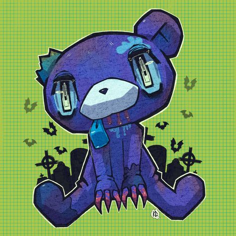 Fan art Gloomy Bear Fanart, Gloomy Bear Art, Bear Fanart, Gloomy Bear, Bear Art, Bear Wallpaper, Sonic The Hedgehog, Fan Art, Drawings