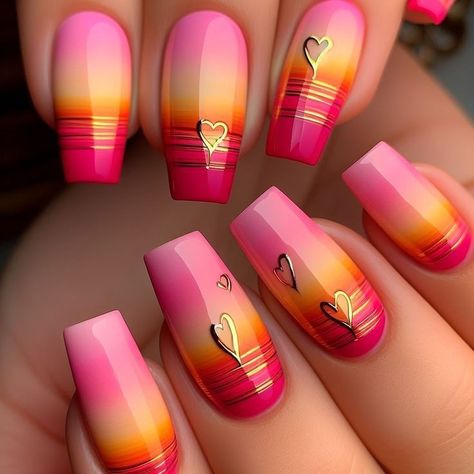 Fancy Nails Designs, Blush Nails, Bright Nails, Fancy Nails, Dope Nails, Nail Designs Summer, Valentine's Day Nails, Valentines Nails, Cute Acrylic Nails